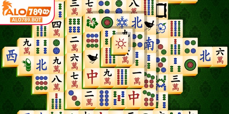 Các biểu tượng trong game hết sức quen thuộc với người chơi mạt chược