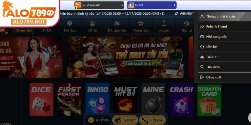 Tải App Alo789 1 Tải app Alo789 mang lại nhiều lợi ích so với việc truy cập web thông thường