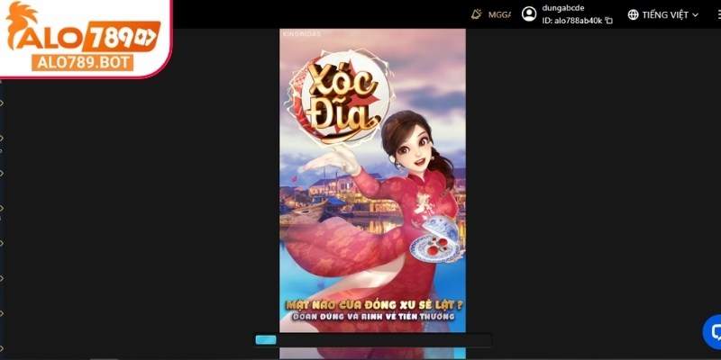 Xóc đĩa Alo789 đơn giản, dễ tiếp cận cho người mới